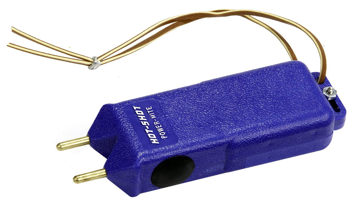 HOT-SHOT Power-Mite pocket-size livestock prod closeup for on-the-go handling