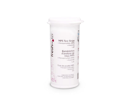 Hot Spring Spas Freshwater MPS test strips in bottle for clear spa water with balanced pH