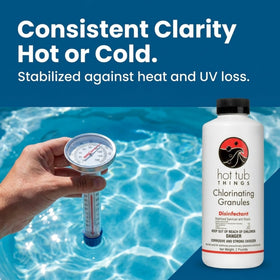 Hot Tub Things chlorine granules compatible with all hot tub models