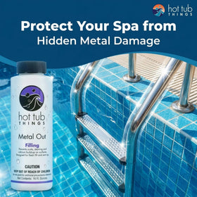 Dosing 16 oz during fill-up for clean spa water