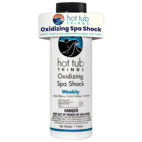 Hot Tub Things oxidizing spa shock clearly clears water for sparkling home spa sessions
