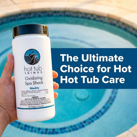 Hot Tub Things oxidizing spa shock compatible with sanitizers for balanced water