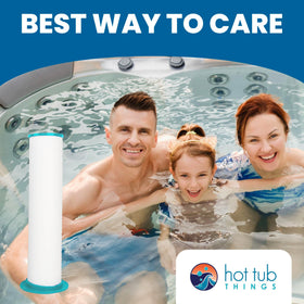 Hot Tub Things inner filter closeup, Sundance 880-850, supports clean water circulation