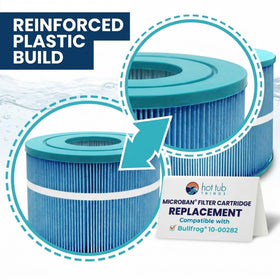 Hot Tub Things coreless design improves water flow and reduces clogs.