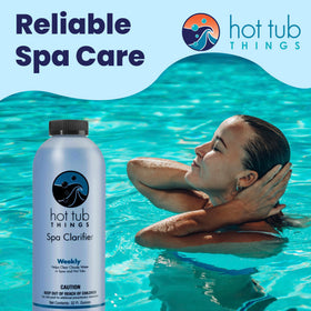Hot Tub Things Spa Water Clarifier supports simple maintenance and longer spa enjoyment