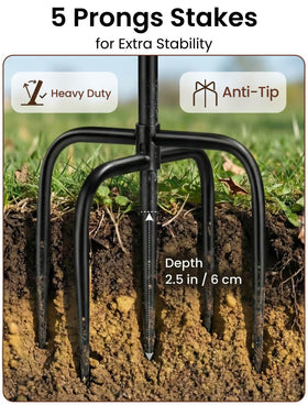 Hotbird tool-free assembly keeps setup quick on any patio