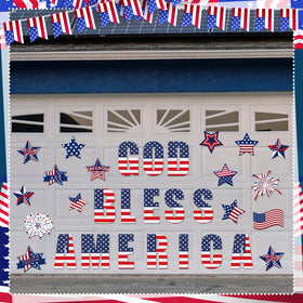 Hoteam creative patriotic gifts magnets for friends and family.