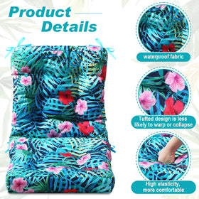 Hoteam Palm waterproof fabric close-up displaying fade-resistant material