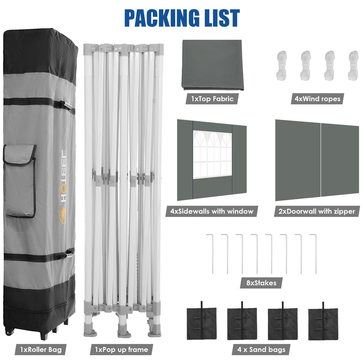 Hoteel use-case: weddings, festivals, and markets benefit from shade and protection