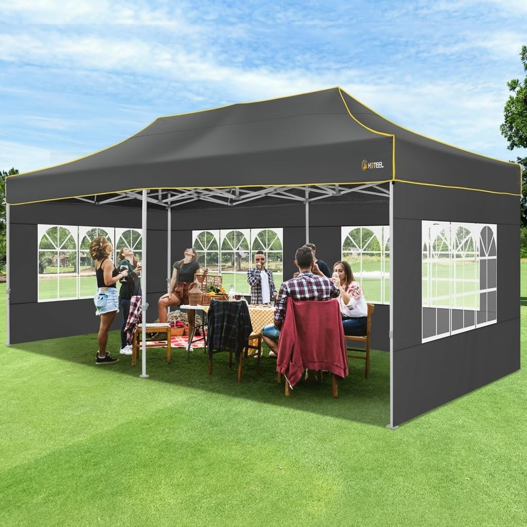 Hoteel premium fabric close-up showcasing waterproof material and UPF 50+ shade