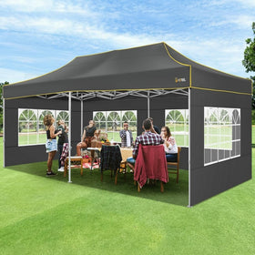 Hoteel premium fabric close-up showcasing waterproof material and UPF 50+ shade