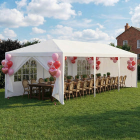 Hoteel wedding or BBQ outdoor use tent offers versatile shade and shelter.