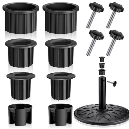 Hotop base ring 1.9 inch fits wide umbrella poles for secure setup