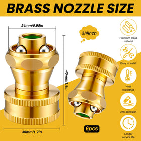 Hotop Big Shot adjustable spray head demonstrating cone to fan options