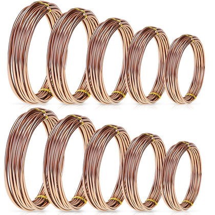 Hotop Bonsai Wires 1.0 mm brown roll for precise branch shaping.