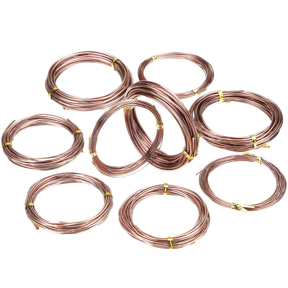 Hotop Bonsai Wires 2.5 mm brown roll for larger training tasks.