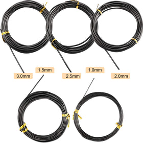 Hotop bonsai wires 2.0mm black rolls for stronger structure and stability.