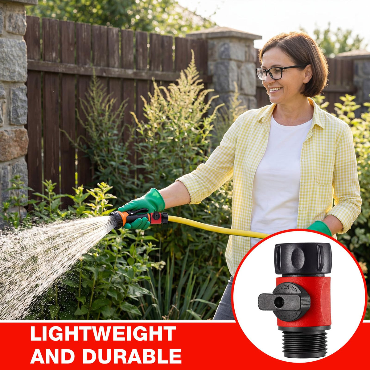 Hotop valve demonstrated for easy hand installation