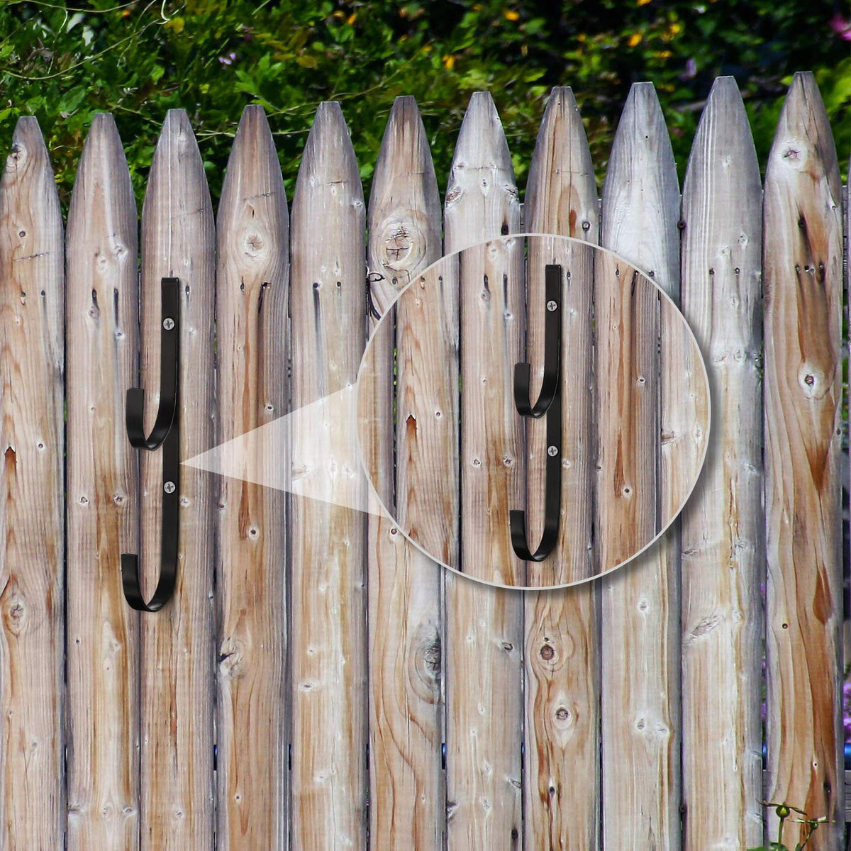Hotop easy-install pool brackets for DIY mounting on multiple surfaces.