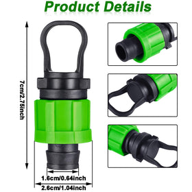 Hotop end cap push-in fit close-up shows tool-free installation.