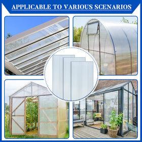 Hotop heat-control shield reduces interior heat buildup for better plant comfort