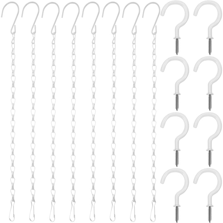 Hotop white metal hanging chains for durable ceiling suspensions.
