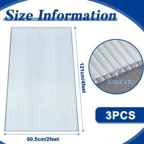 Hotop polycarbonate panel double-layer close-up highlighting strength and clarity.