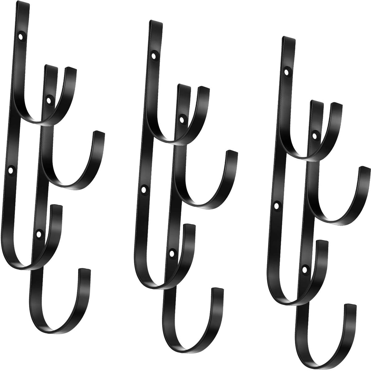 Hotop screws for secure mounting of pool pole hangers on various surfaces.