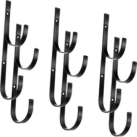 Hotop screws for secure mounting of pool pole hangers on various surfaces.