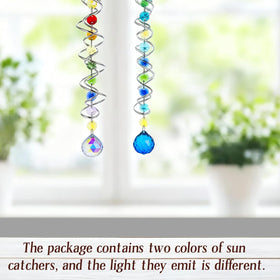 Hotqueen gift-ready crystal suncatcher set for loved ones