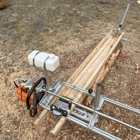 Includes four tree wedges for stability and control.