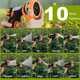 HouGariee nozzle dial-adjustment enables precise water control.