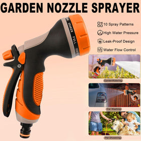 HouGariee slip-resistant grip keeps a secure hold in wet conditions.
