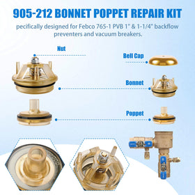 Houoto spare rubber ring, spring, and gasket set for quick replacements.