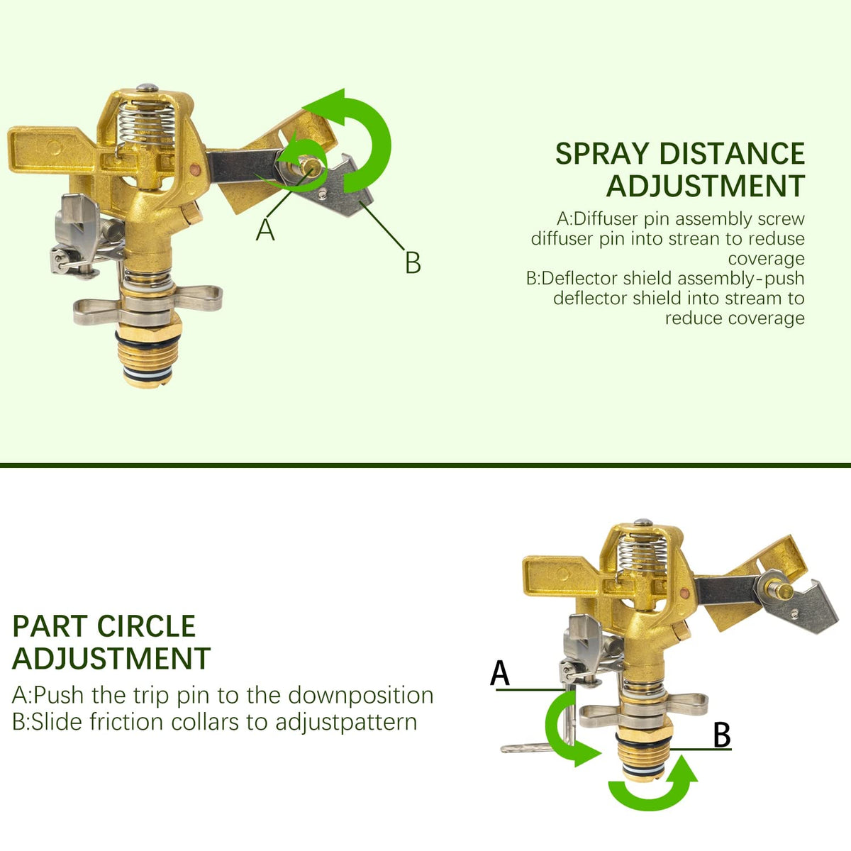 Hourleey outdoor irrigation system image emphasizes weatherproof design for year-round use.