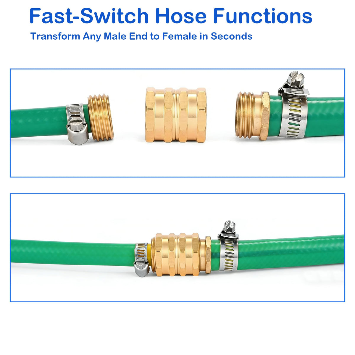 Hourleey washers included shown to ensure secure watertight seals