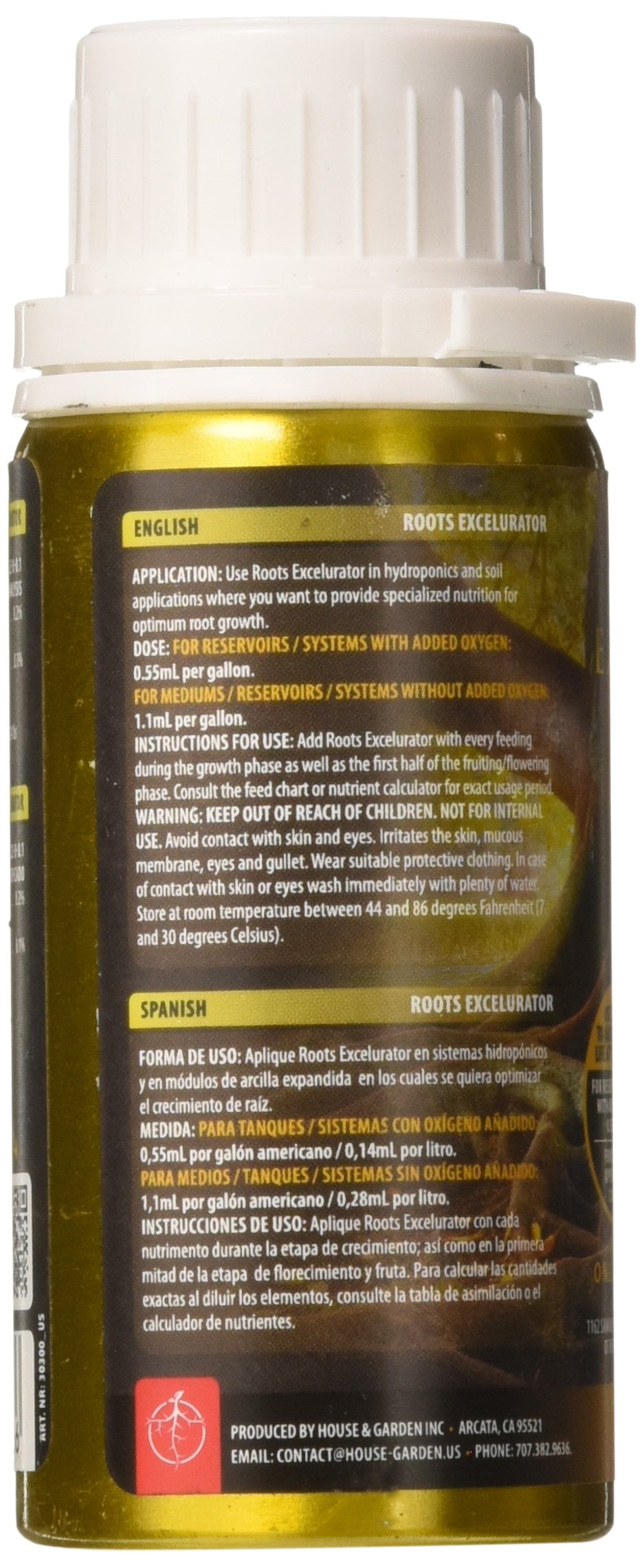 Application on plant cuttings with Roots Excelurator Gold for early root growth.