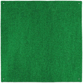 House, Home and More outdoor turf rug in green, main view, versatile events