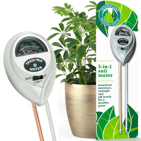 Houseplant Resource Center Health Meter close-up showing all-in-one sensor for care.