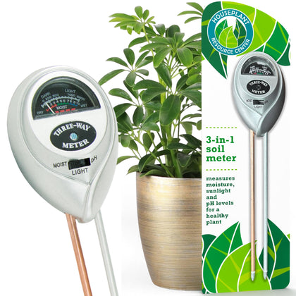 Houseplant Resource Center Health Meter close-up showing all-in-one sensor for care.