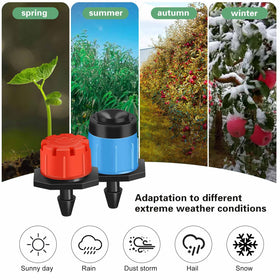 HouseUp outdoor irrigation emitter designed to withstand sun and weather