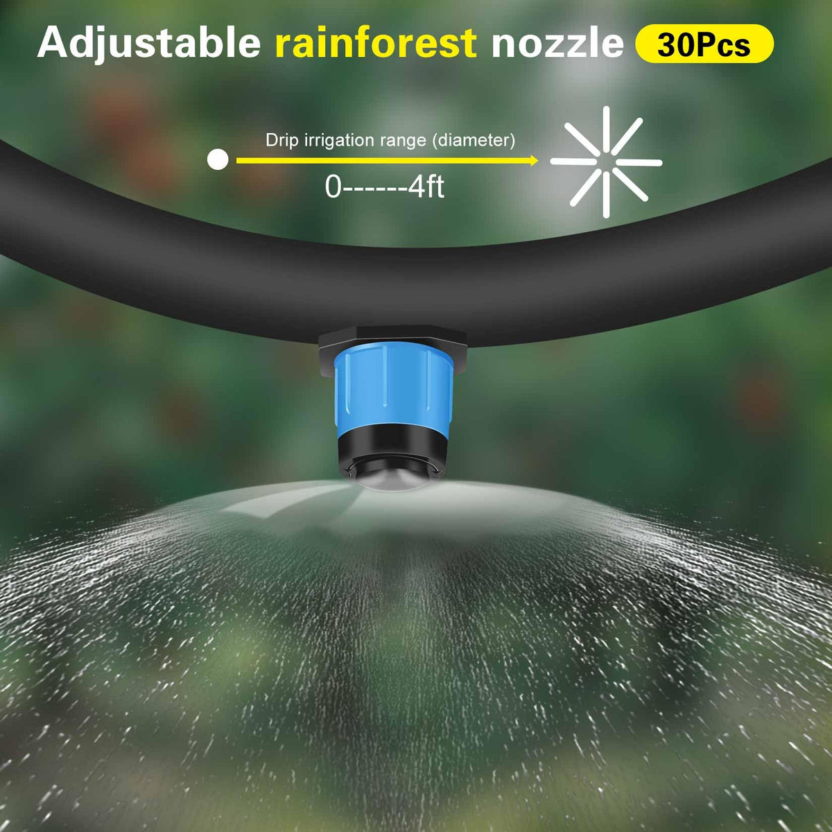 HouseUp PE tubing assembly enabling flexible irrigation layouts