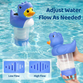 Housolution pool floater withstands sun and heat for long-lasting durability