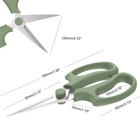 Housolution Flower Scissors lightweight design reduces hand fatigue.