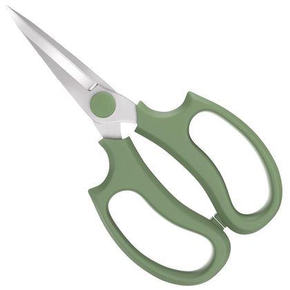 Housolution Flower Scissors SK5 blade enables precise pruning.