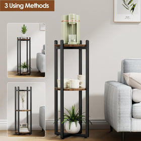 Housolution water jug stand with movable boards supports flexible storage.