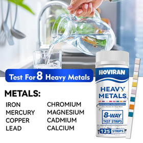 HOVIRAN 125-strip pack enables affordable, frequent water quality checks at home.
