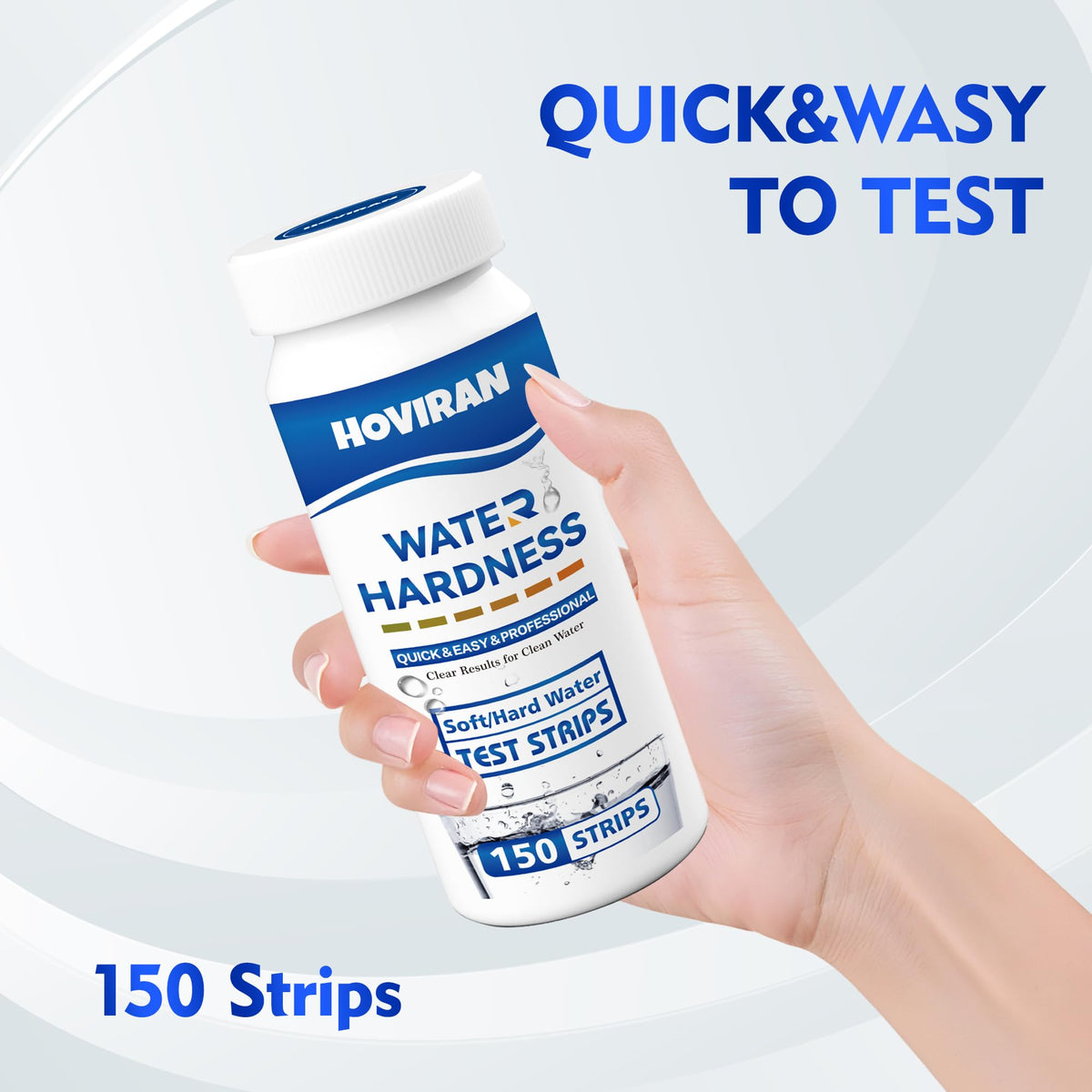 HOVIRAN aquarium hardness testing helps maintain safe water for fish.