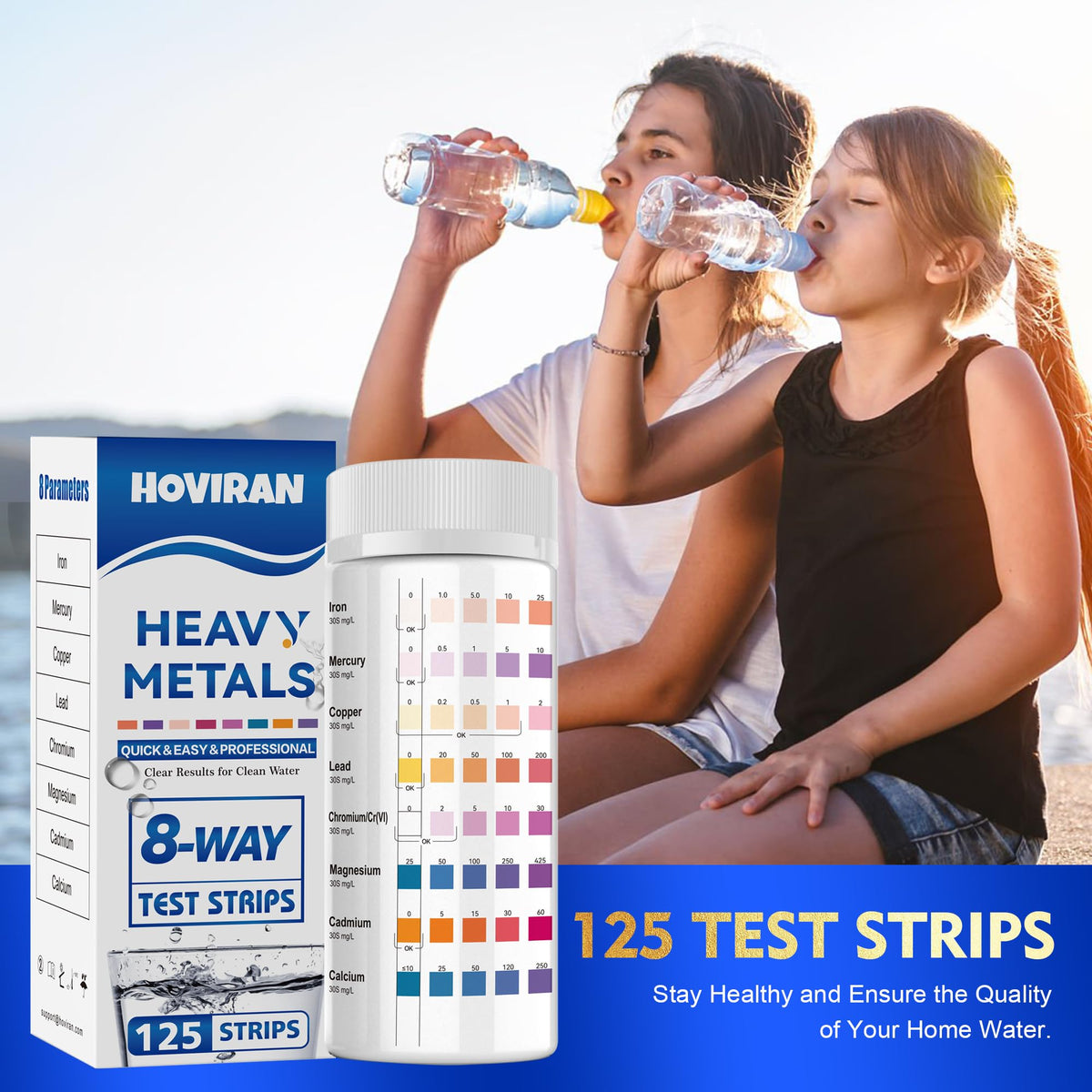 HOVIRAN testing across drinking, well, and tap water supports safe choices.
