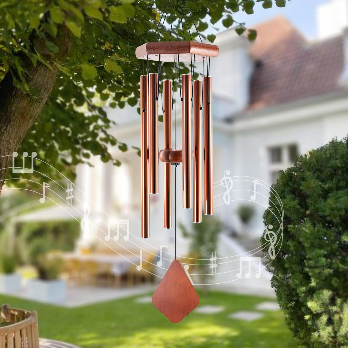 Howarmer beech wood hanger adds durable, rustic finishing touch